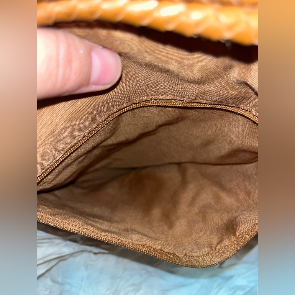 Brown Patchwork Leather Great American Leatherwor… - image 8